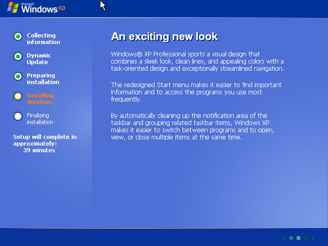 Screenshot 1: Windows Xp