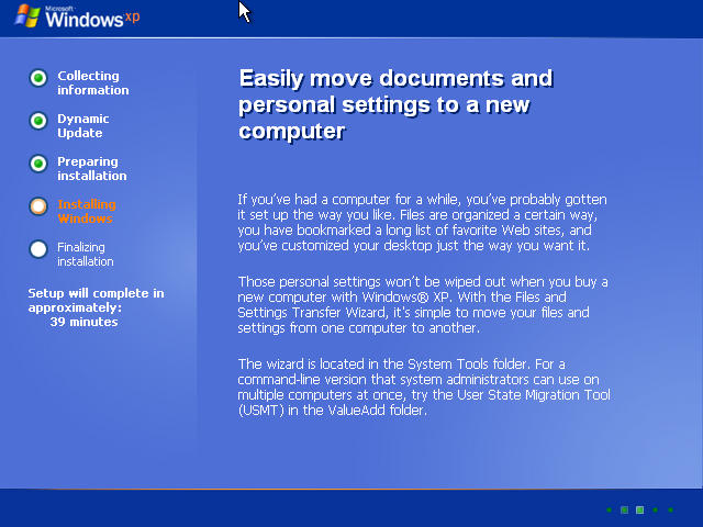 Screenshot 2: Windows Xp
